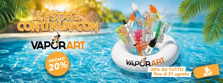 Promo e Sconti 20% Vaporart